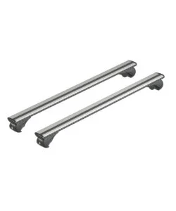 Ultime Pezzi Coppia barre portatutto in alluminio silenzio rail - m - 120 cmn15095