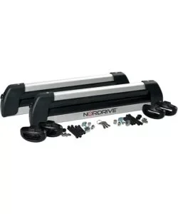 Spedizione Gratuita Portasci nordrive "nordic-king evo aluminium nk-40" argento - n40010