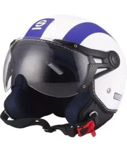 Acquista Ora Casco moto sparco "sp501" bianco/blu, tg xl