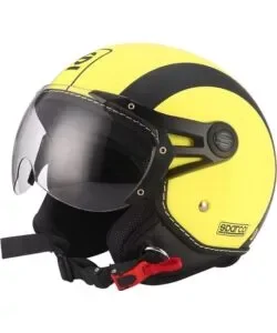 Casco moto sparco "sp501" giallo fluo, tg xl Ultime Pezzi