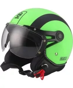 Casco moto sparco "sp501" verde fluo, tg xl Solo Oggi