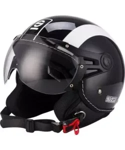 Casco moto sparco "sp501" nero/bianco, tg l Soddisfatti O Rimborsati