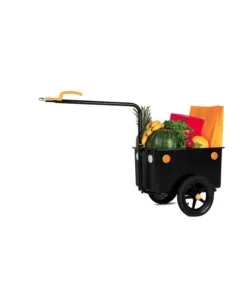 Spedito Oggi Maxi rimorchio bici maxi trailer "eco-trailer" 60 litri - bellelli