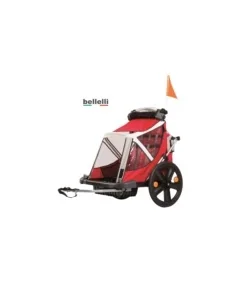 Ultime Pezzi Bellelli carrello passeggino b-travel cabrio colore rosso