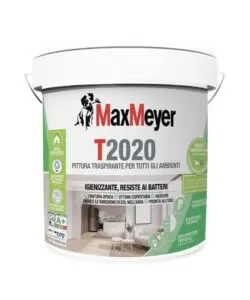 Acquista Ora Pittura murale traspirante max meyer "t2020" bianco 4 lt
