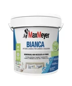 Ultima Occasione Pittura murale lavabile max meyer "bianca" bianco 14 lt