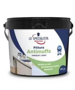 Direttamente Dal Produttore Pittura murale antimuffa lo specialista di mistercolor bianco 2,5 lt