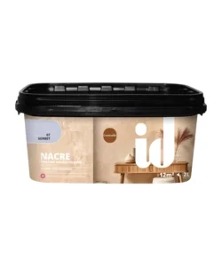 Spedizione Espresso Pittura decorativa lavabile initiatives decoration "nacre" sorbetto 2000 ml