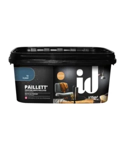 Spedizione Espresso Pittura decorativa effetto paillett initiatives decoration "flash" blu 2000 ml