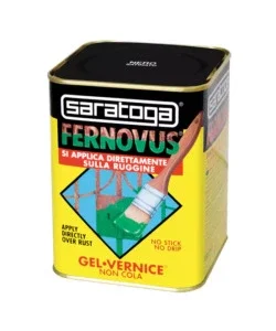 Smalto antiruggine saratoga "fernovus" satinato nero 750 ml Prezzo Scontato