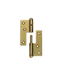 Ultimissimo Modello Cerniere sfilabili sinistra 140 mm. - zincate giallo - 1 pz.