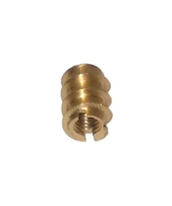 Affare Bussole con taglio per giravite in ottone lucido m4 - 4 pz.