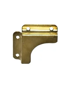 A Buon Prezzo Angoli per fissaggio specchi - 25 x 25 mm. - acciaio ottonato - 4 pz.