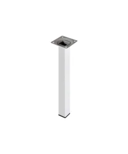 Ultime Pezzi Piedino quadro "element system" - 25x25 - h.300 mm. - bianco