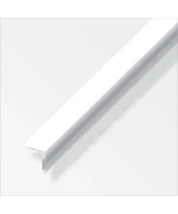Angolare autoadesivo 20x20 pvc bianco lucido - 1 metro. Soddisfatti O Rimborsati