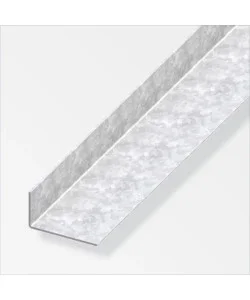 Angolare 23.5x43.5 acciaio zincato - 1 metro. Quantità Limitata