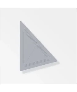 Ultime Pezzi Lamiera di congiunzione in alluminio naturale 110 x 110 - 2 pezzi.