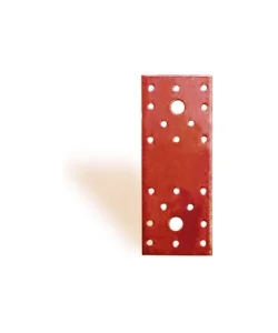 Affare Giunto a piastra forato plastificato 100 x 35 mm.