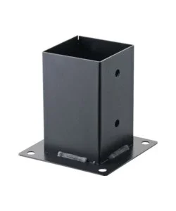 Ultimissimo Modello Supporto di ancoraggio a terra da appoggio, 91x91 mm - antracite