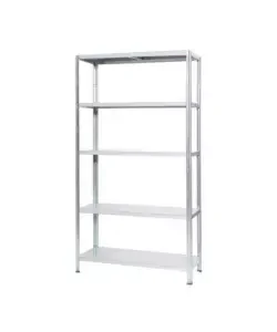 Affare Scaffale 5 ripiani in metallo ad incastro grima portata 400 kg 100x40x187 cm