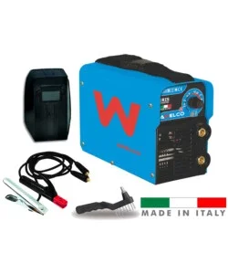 Saldatrice awelco "inverter" 130 amp mma ad elettrodo rivestito iris 150 - Offerta Limitata
