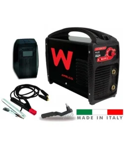 Reso Gratuito Saldatrice inverter mma ad elettrodo rivestito awelco plus 210 made in italy