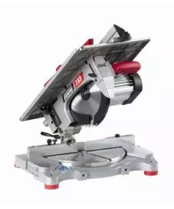 Troncatrice per legno e alluminio femi "733"con motore ad induzione e diametro lama 254 mm 1300 w Soddisfatti O Rimborsati