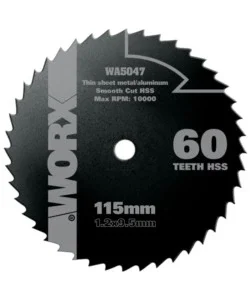 Worx - disco da taglio universale hss 60 denti 115mm "wa5047". Affare
