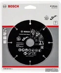 Bosch disco universale in carburo per smerigliatrice 125 mm Promozione