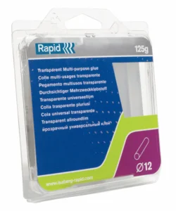 Spedizione Espresso Colla diametro 12 trasparente blister 125 gr.