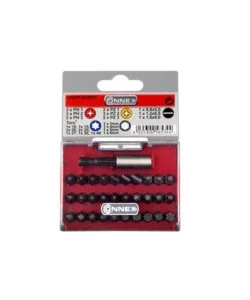 Set 30 inserti per avvitatore connex "max-power" con supporto magnetico Spedizione Gratuita