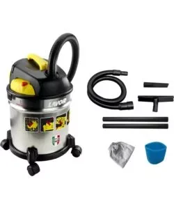 Aspiratore solidi liquidi elettrico lavor "vac 20s" 1200w 20 lt 40 l/s Scelto Dai Clienti