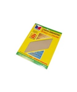 Subito Disponibile Fogli carta abrasiva per legno e superfici verniciate 5 pz.