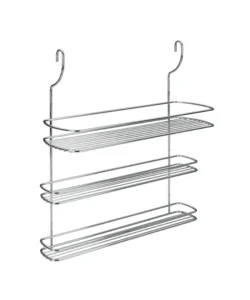 Soddisfatti O Rimborsati Mensola 3 piani porta spezie porta rotolo cromato lonardo cm. 35