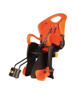 Seggiolino bici posteriore bellelli "tiger" arancione portata massima 22 kg Solo Oggi