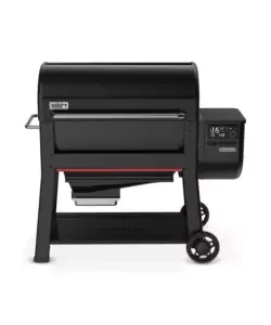 Barbecue a pellet weber "searwood xl" nero con griglia 91x45 cm Di Tendenza