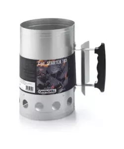 Economico Accenditore di carbonella ompagrill "starter 185" in acciaio 17x27 cm