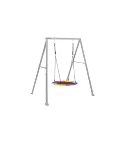 Direttamente Dal Produttore Altalena intex grigio con dondolo a nido ottagonale 201x235x200 cm - cod. 44112