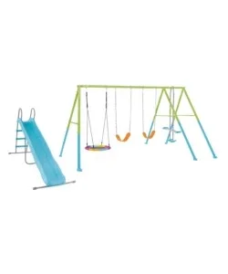 Altalena colorata intex con set di gioco a 5 funzioni 442x235x200 cm - cod. 44151 Bestseller