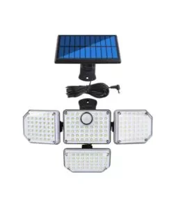 Spedizione Gratuita Pannello solare eurogarden con sensore di movimento e telecomando 1265w 5,5v