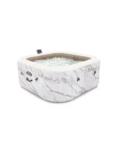 Ultimissimo Modello Piscina idromassaggio gonfiabile intex "calacatta" bianco effetto marmo 175x175x71 cm - cod. 28464