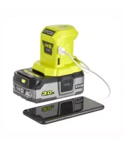 Adattatore a batteria con usb ryobi "r18usb-0" solo corpo macchina 18 v Nuova Collezione