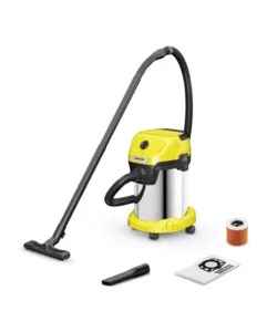 Aspiratore solidi liquidi elettrico karcher "wd3"1000w 19lt 45l/s Occasione