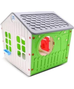 Casetta da giardino per bambini elica garden "village" in plastica multicolor 140x108x115 cm Prezzo Conveniente