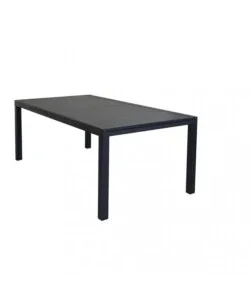 Tavolo da giardino allungabile elica garden "formentera" in alluminio antracite 200/300x100x75 cm Solo Oggi