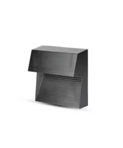 Subito Disponibile Faretto led segnapasso a plafone da esterno quadrato vtac nero 4000k