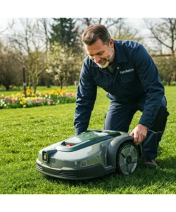 Vendita Finale Servizio installazione robot tagliaerba per giardini tra 1000 - 2000 mq