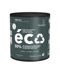 Vendita Finale Pittura per restauro legno mobili "eco mobili" colore verde cipro 500 ml