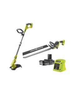 Economico Kit tagliasiepi + tagliabordi ryobi ry18lt18hta-120 18v 2ah