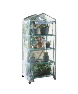 Telo di ricambio verdemax per serra azalea 4 ripiani in tnt trasparente 70x50x158 cm Super Prezzo